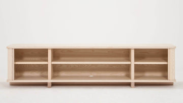 Tambour 86" Credenza – Ash – view 4