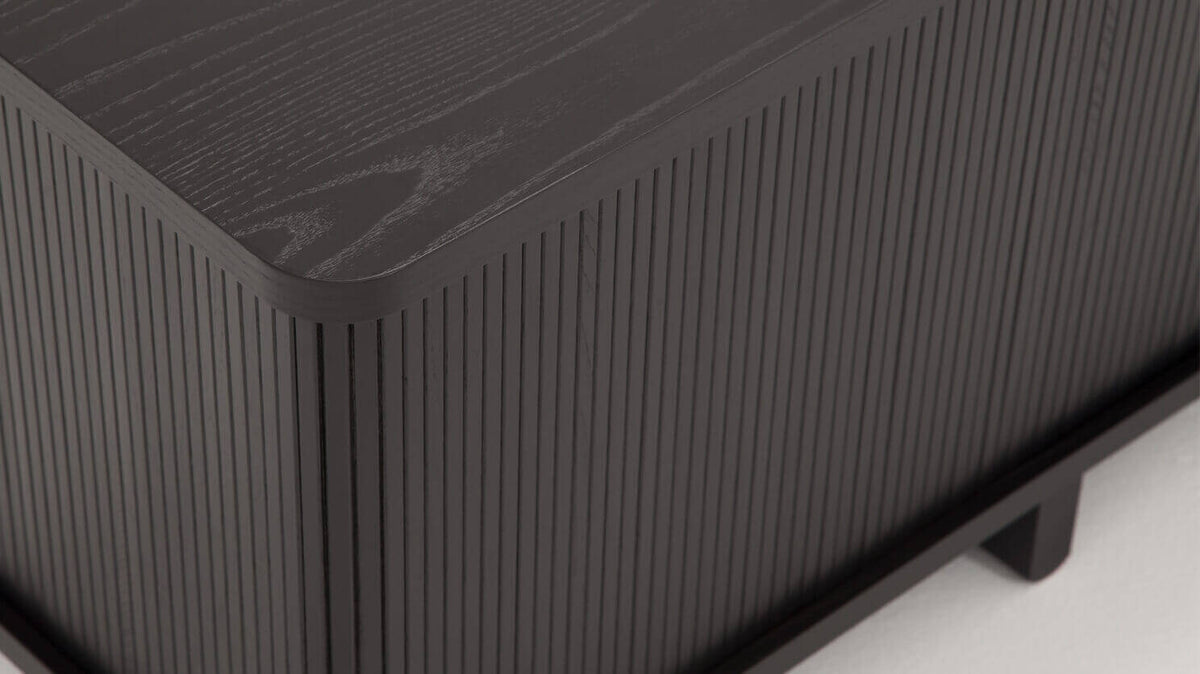 Tambour 86" Credenza – Black – view 5