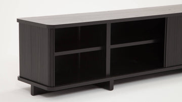 Tambour 86" Credenza – Black – view 6