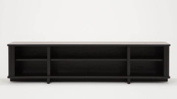 Tambour 86" Credenza – Black – view 7