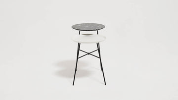 Peggy Side Table – Quartz – view 2