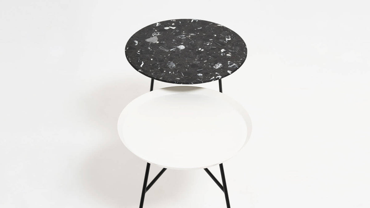 Peggy Side Table – Quartz – view 4