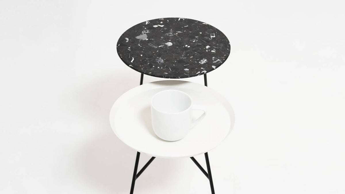 Peggy Side Table – Quartz – view 5