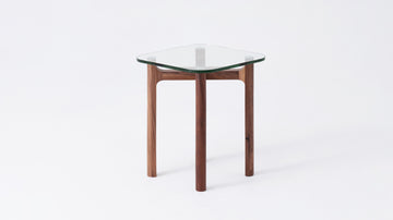 Place Square End Table – Walnut – view 2