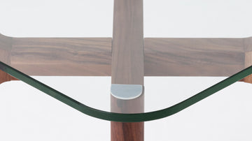 Place Square End Table – Walnut – view 3