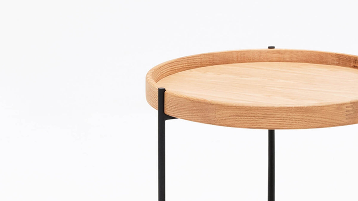 Sage End Table – Oak – view 2