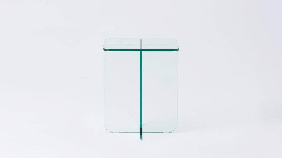 Verre End Table – Clear
