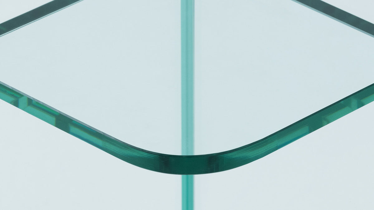 Verre End Table – Clear – view 3