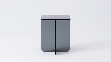 Verre End Table – Grey