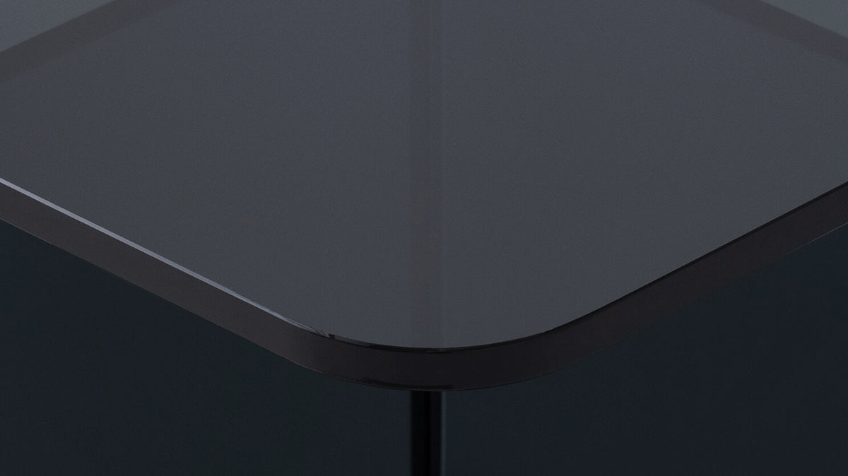 Verre End Table – Grey – view 3