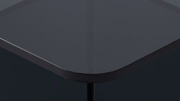 Verre End Table – Grey – view 3