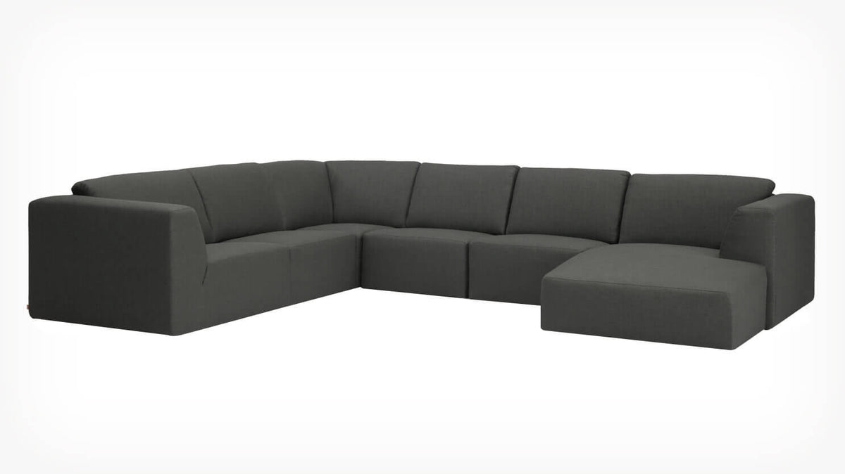 Morten 6-Piece Sectional Sofa with Chaise