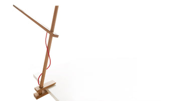 Clamp Table Lamp – Oak – view 5