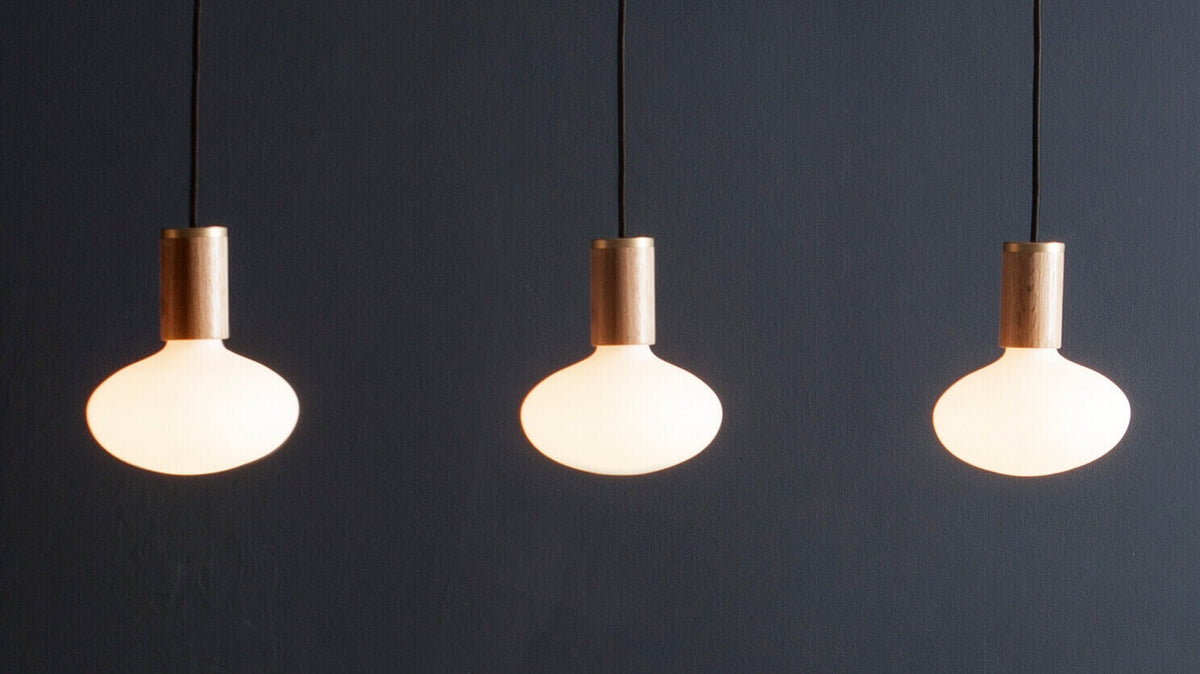 Oval Porcelain LED Bulb – Glass – view 4