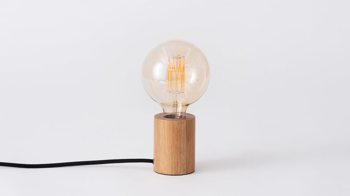 Lucy Table Lamp – Oak