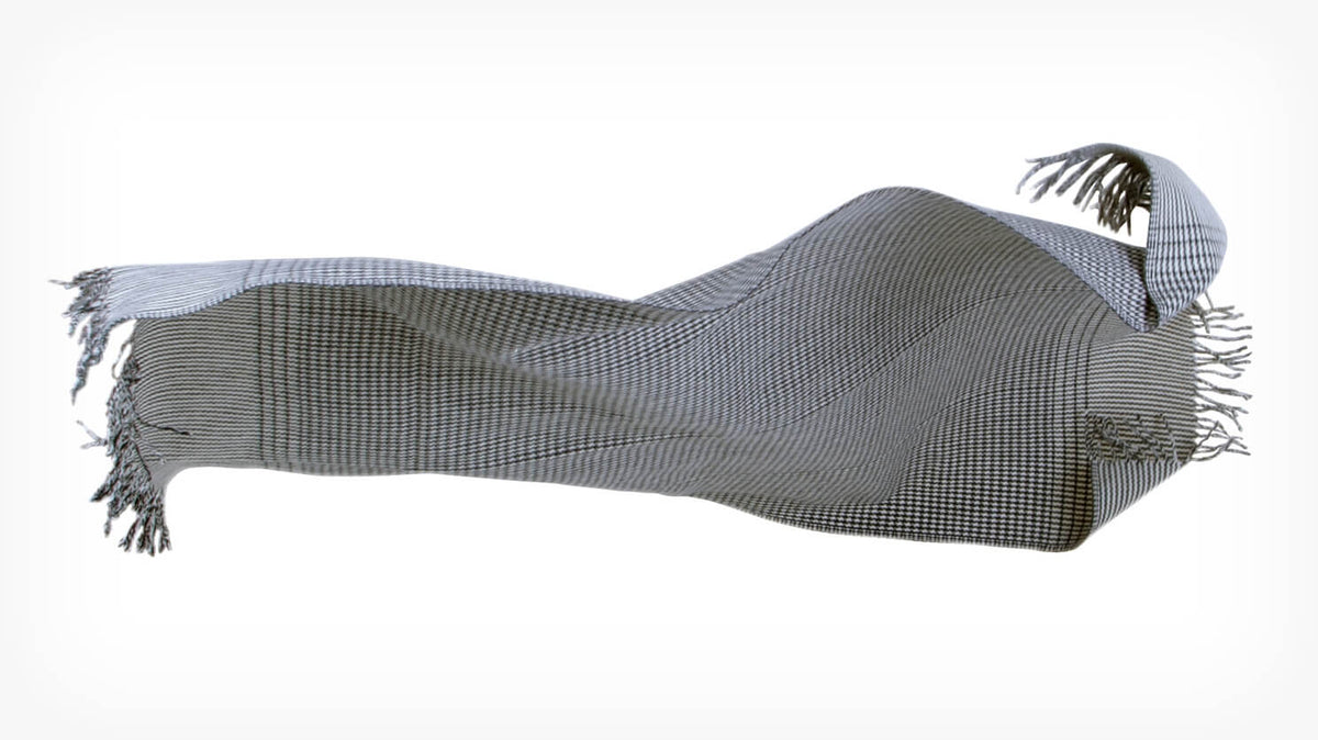 Verner Throw – Grey – view 3