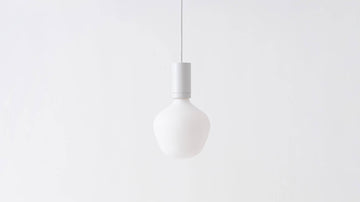 Custom Pendant Base – Plug-In / White