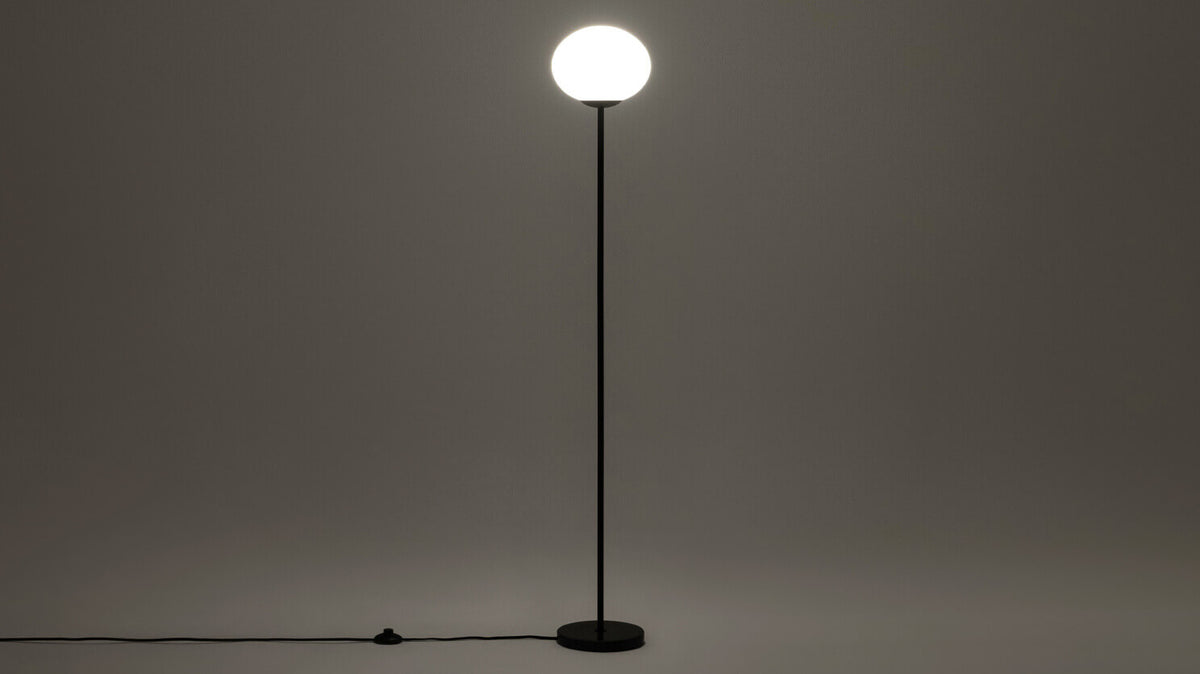 Grove Opal Floor Lamp – Black – view 4