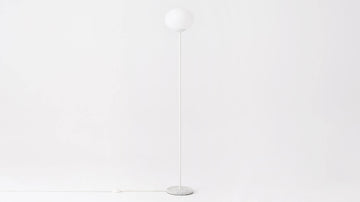 Grove Opal Floor Lamp – White