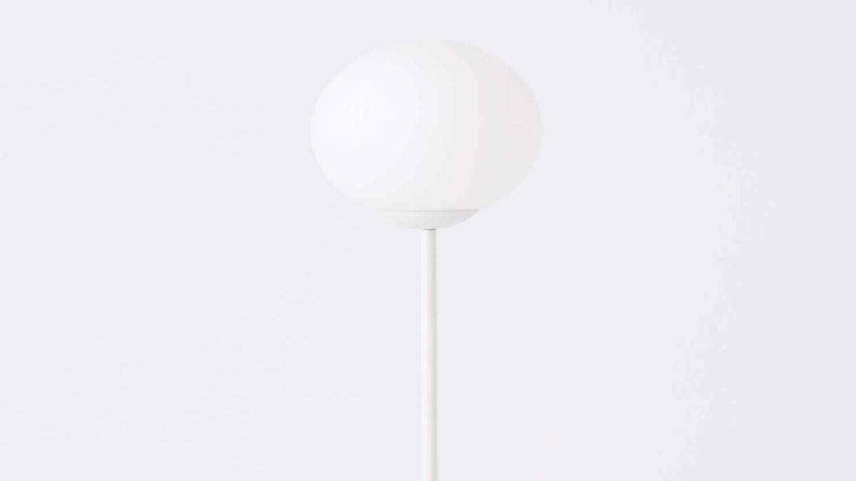 Grove Opal Floor Lamp – White – view 3