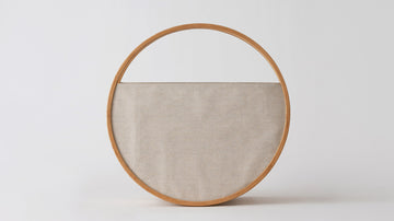 Leo Round Basket – Bamboo