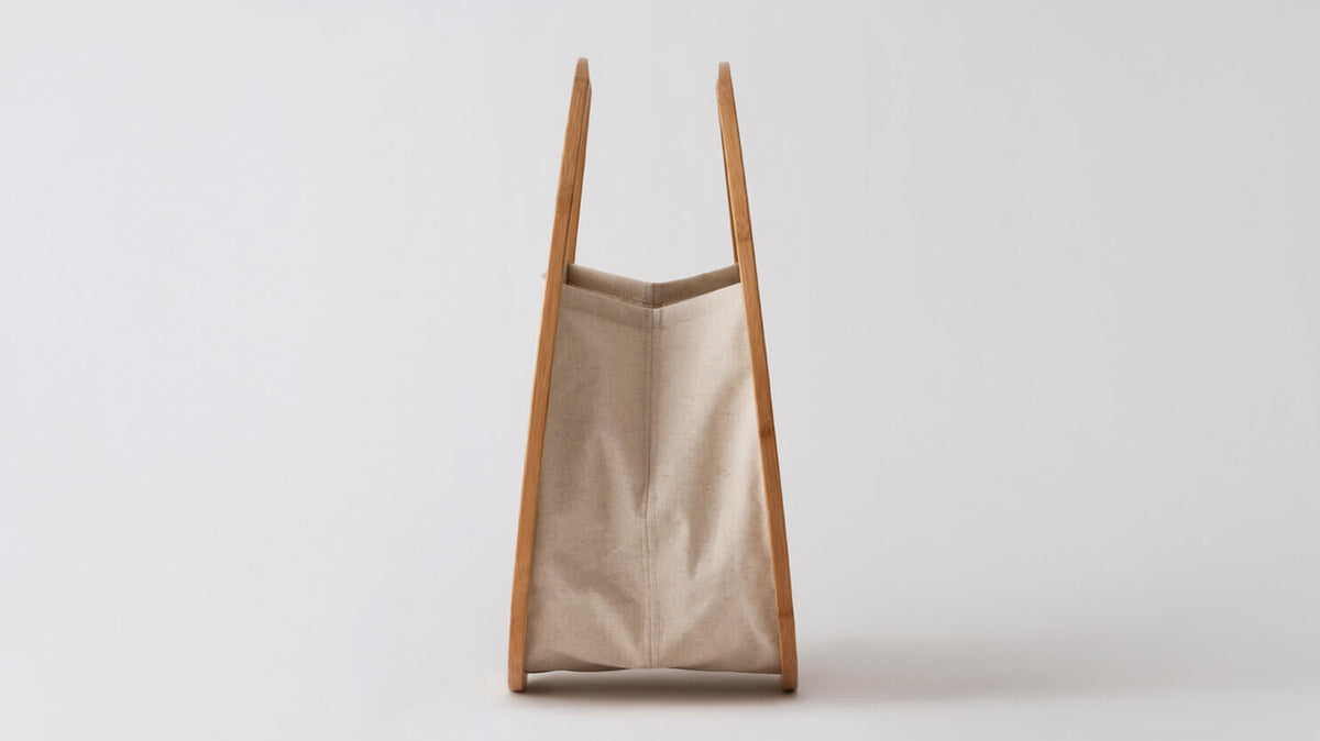 Leo Round Basket – Bamboo – view 3