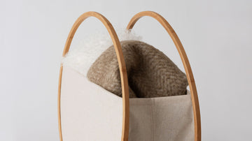 Leo Round Basket – Bamboo – view 5