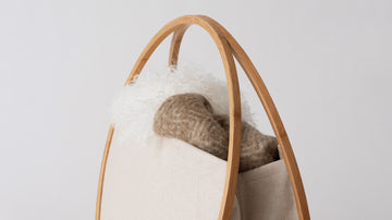 Leo Round Basket – Bamboo – view 6
