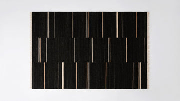 Nomad Rug 6' x 9' – Black – view 3