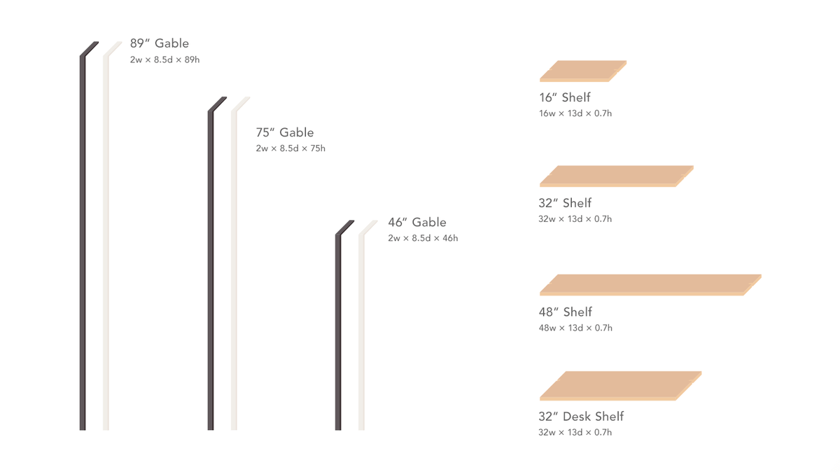 Climb Ladder Shelf – view 4