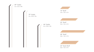 Climb Ladder Shelf – view 4