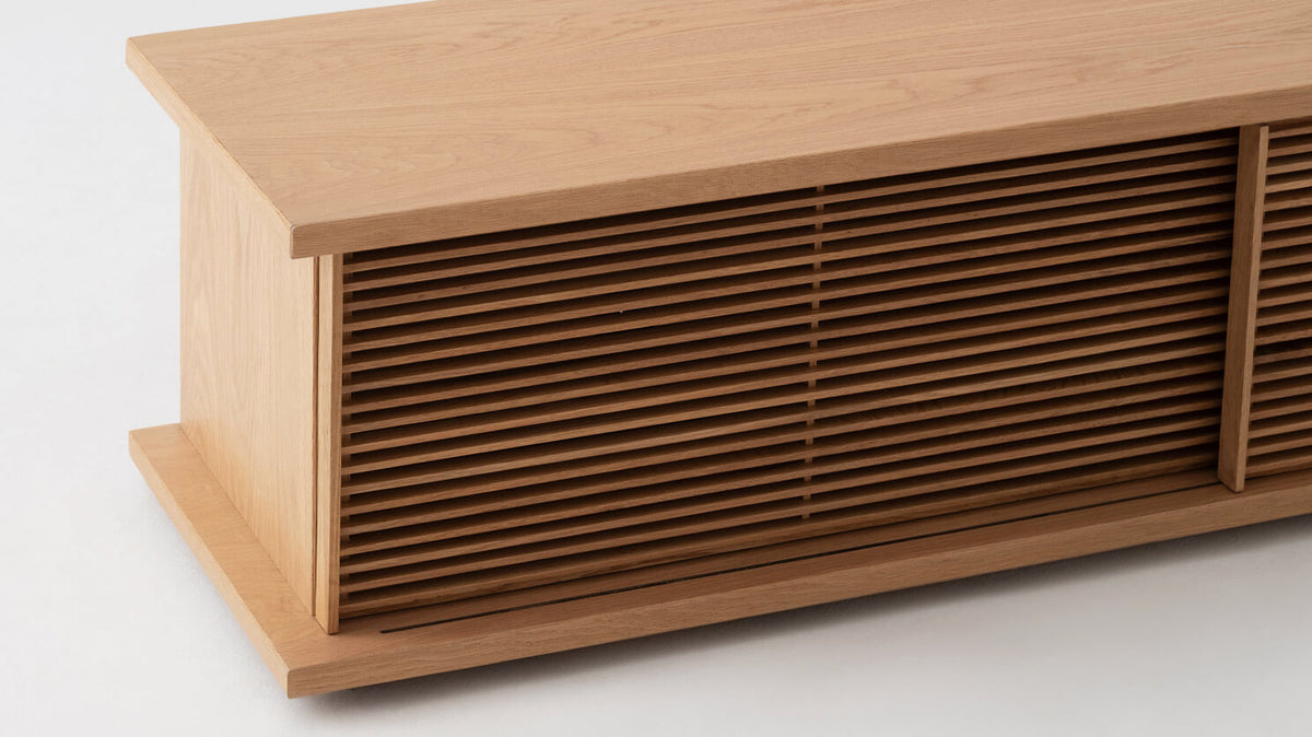 Plank 65" Low Media Unit – view 4