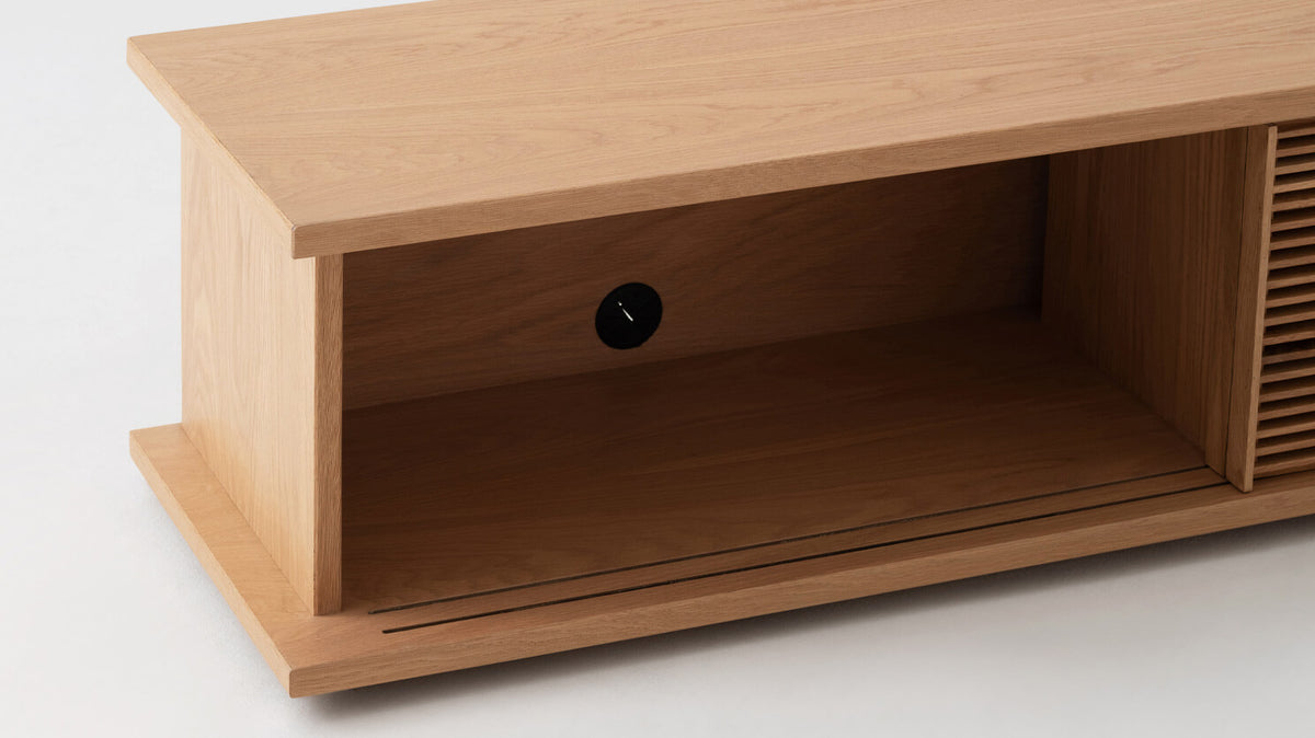 Plank 65" Low Media Unit – view 5