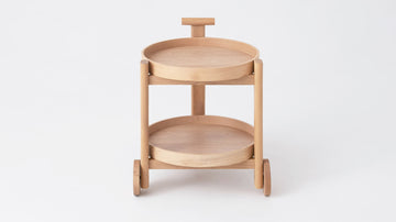 Bar Cart – Natural Oak