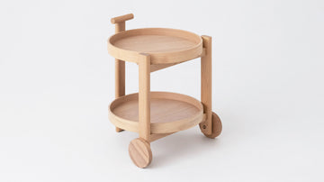 Bar Cart – Natural Oak – view 2