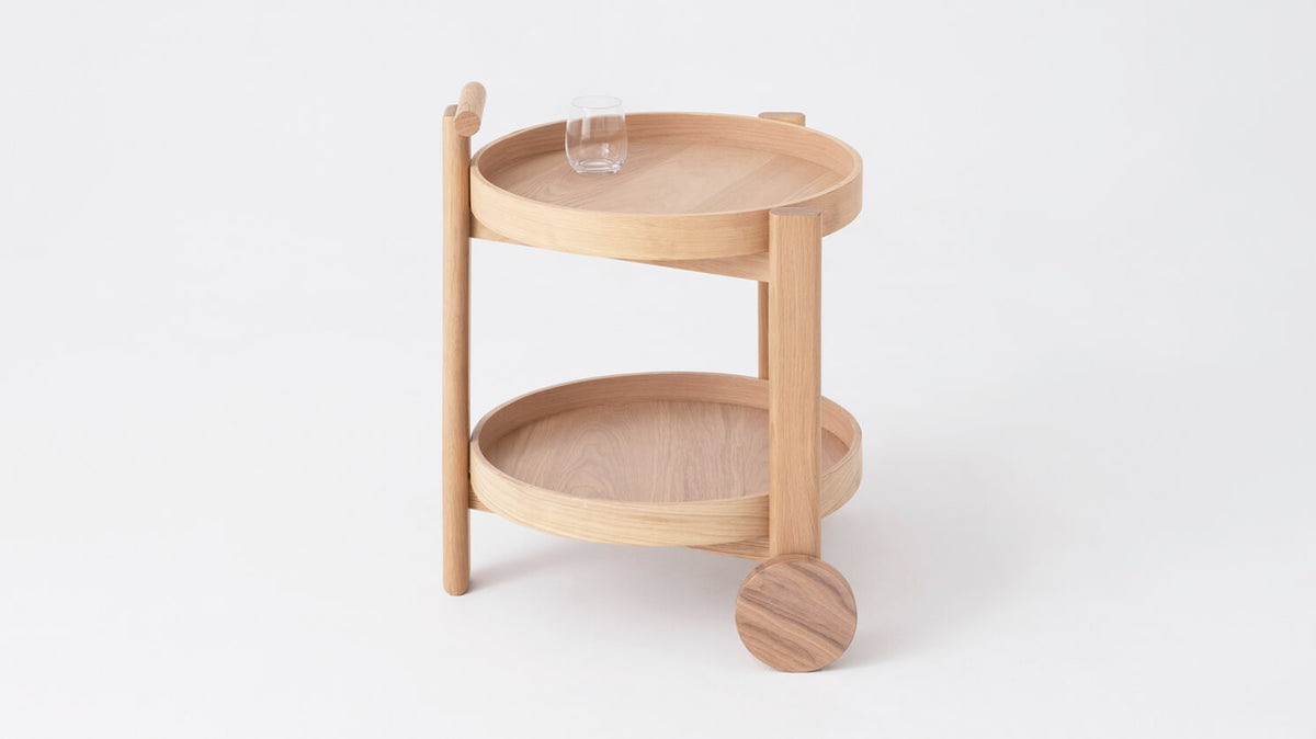 Bar Cart – Natural Oak – view 6