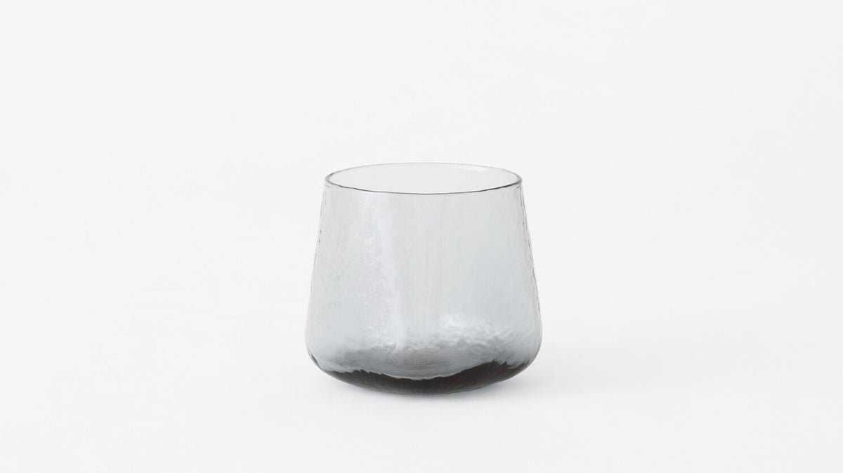 Ripple Tumbler Glass – Grey – view 2