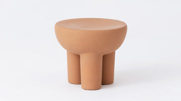 Bingo End Table – Terracotta
