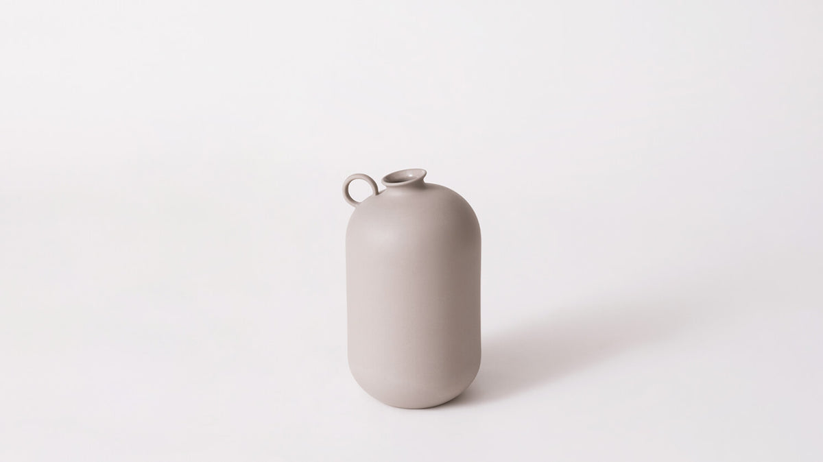 Growler Vase – Light Grey