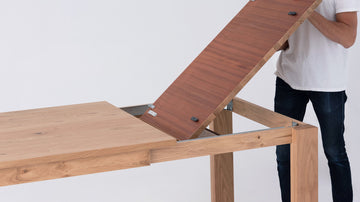 Bon Expandable Dining Table – 60" (Expandable to 82") / Oak – view 11