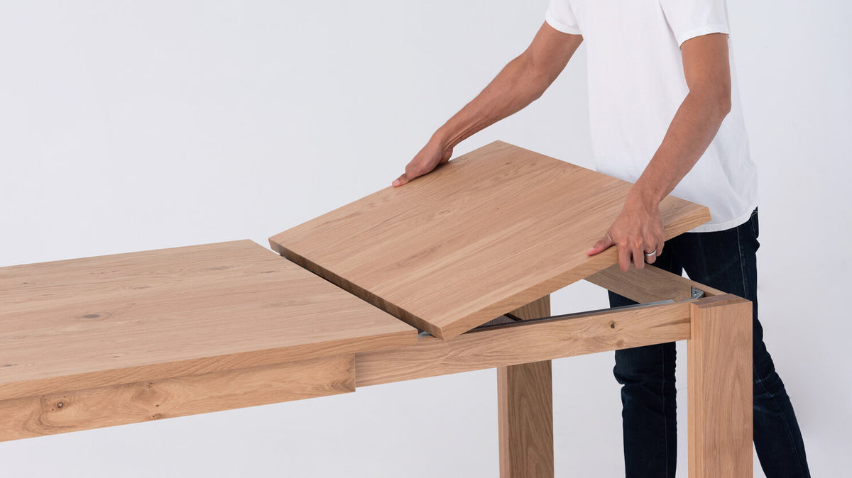 Bon Expandable Dining Table – 60" (Expandable to 82") / Oak – view 13