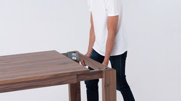 Bon Expandable Dining Table – 60" (Expandable to 82") / Walnut – view 8