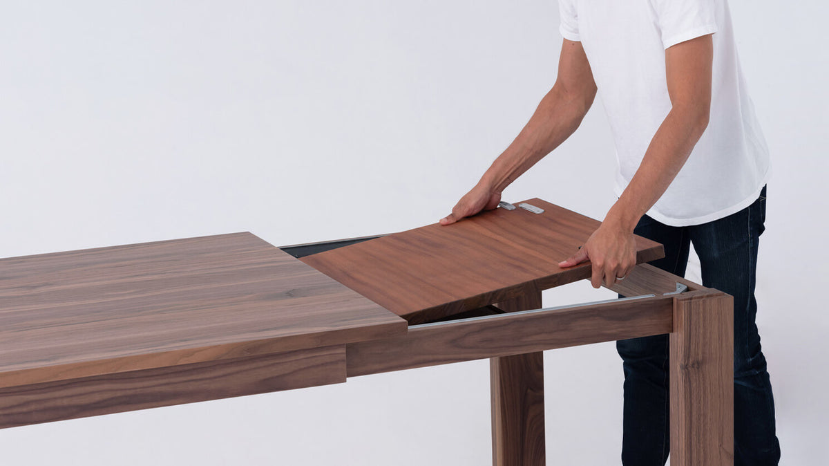 Bon Expandable Dining Table – 60" (Expandable to 82") / Walnut – view 10
