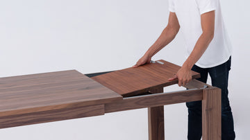 Bon Expandable Dining Table – 60" (Expandable to 82") / Walnut – view 10