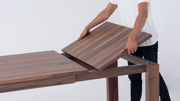 Bon Expandable Dining Table – 60" (Expandable to 82") / Walnut – view 13