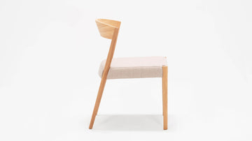 Wren Dining Chair – Wood Back / Oak – view 3