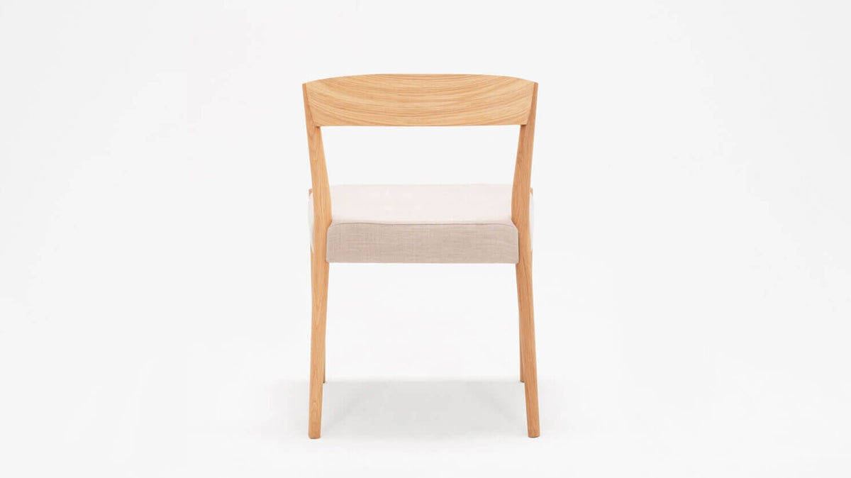 Wren Dining Chair – Wood Back / Oak – view 4