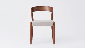 Wren Dining Chair – Wood Back / Walnut