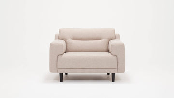Grade 60 Lana Taupe with Black Ash Legs