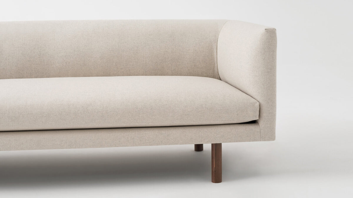 Grade 60 Lana Sand with Walnut Legs